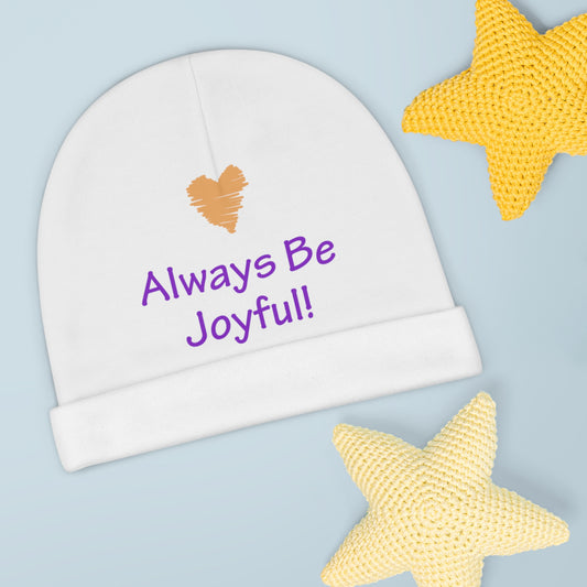 Baby Beanie (AOP) - "Always Be Joyful!" song lyrics