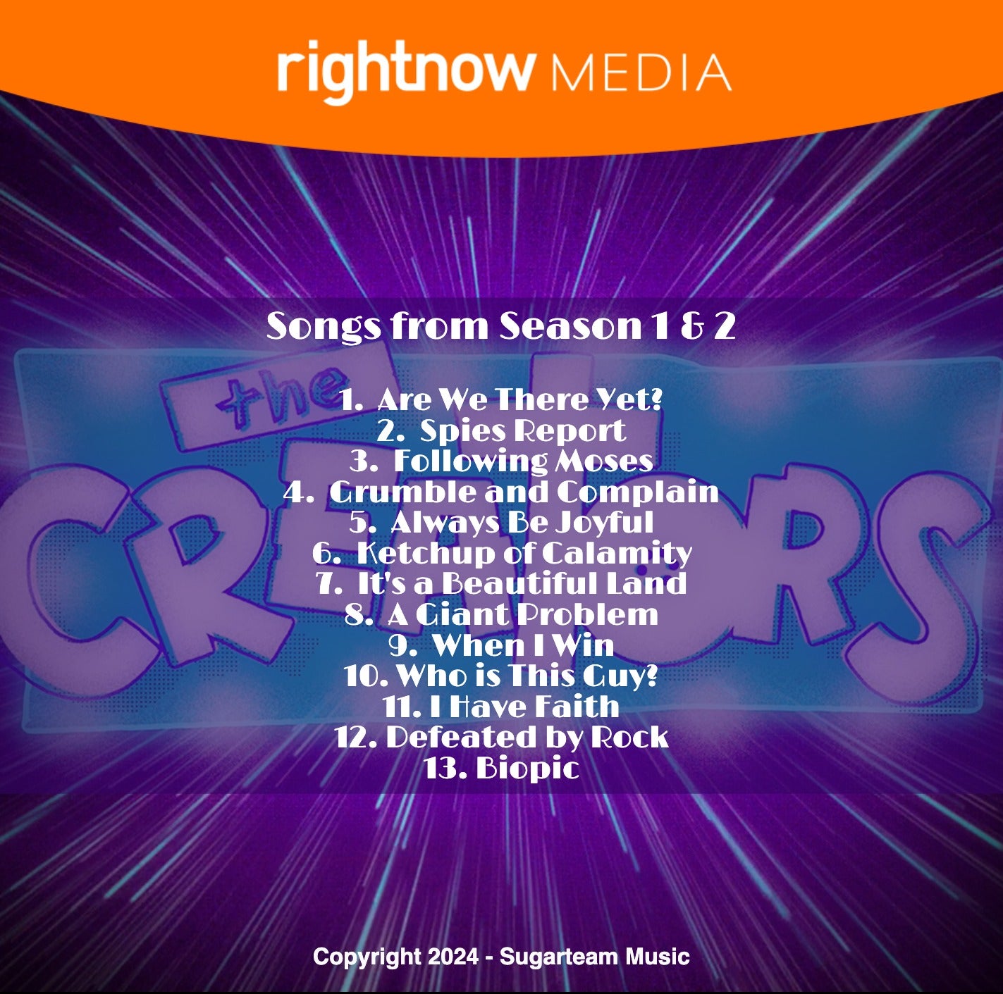 The Creators Musical - Physical CD (high-resolution version)